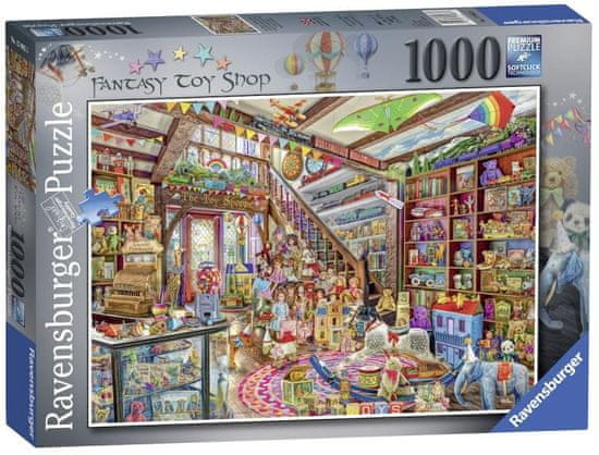 Ravensburger Puzzle - Fantazijska trgovina z igračami 1000 kosov