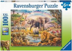 Ravensburger Puzzle - Divje živali 100 kosov