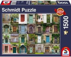 Schmidt Puzzle Door Collage 1500 kosov