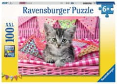 Ravensburger Sestavljanka Ljubka mačica XXL 100 kosov