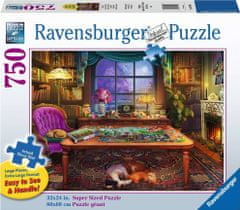 Ravensburger Puzzle Udobna mesta: Za sestavljivo sestavljanko XL 750 kosov