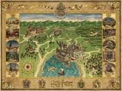 Ravensburger Sestavljanka Harry Potter: zemljevid Bradavičarke 1500 kosov