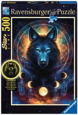 Ravensburger Moonlight Wolf Puzzle 500 kosov