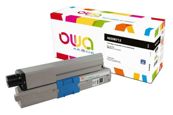 Armor OWA toner, združljiv z OKI 46508712, 3500st, črna/črna