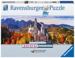 Ravensburger Grad Neuschwanstein Panorama Puzzle 1000 kosov