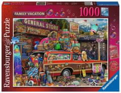 Ravensburger Puzzle Družinske počitnice 1000 kosov