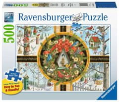 Ravensburger Božični ptič Puzzle XXL 500 kosov