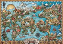 Ravensburger Skrivnostna Atlantida Puzzle 1000 kosov