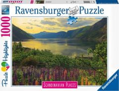 Ravensburger Puzzle Skandinavija - Fjord na Norveškem 1000 kosov