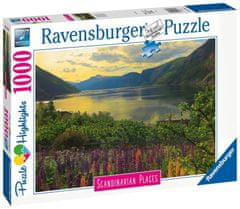 Ravensburger Puzzle Skandinavija - Fjord na Norveškem 1000 kosov