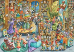 Ravensburger Midnight in the Library Puzzle 1000 kosov