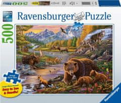 Ravensburger Puzzle Divjina XXL 500 kosov