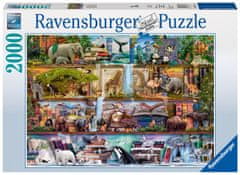 Ravensburger Sestavljanka Živalski svet/2000 kosov