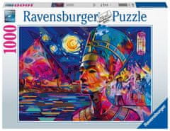 Ravensburger Puzzle - Nefertiti na Nilu 1000 kosov