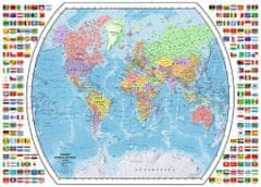 Ravensburger Puzzle Politični zemljevid sveta 1000 kosov