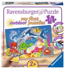 Ravensburger Moja prva zunanja sestavljanka Podvodna zabava 12 kosov