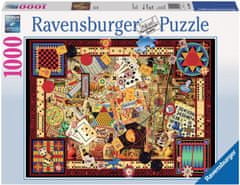Ravensburger Puzzle Nostalgija Games 1000 kosov