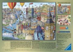 Ravensburger Puzzle Po Veliki Britaniji in Irski 1000 kosov