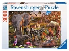 Ravensburger Afriške živali Puzzle 3000 kosov