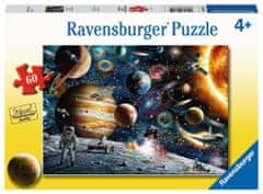 Ravensburger Astronavt v vesolju Puzzle 60 kosov