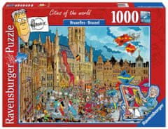 Ravensburger Puzzle Svetovna mesta: Bruselj 1000 kosov