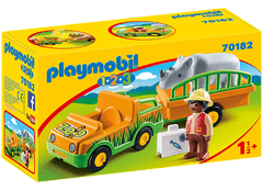 PLAYMOBIL 1.2.3. 70182 Prevoz nosorogov