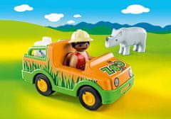 PLAYMOBIL 1.2.3. 70182 Prevoz nosorogov