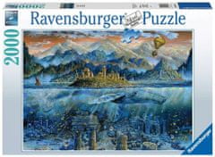 Ravensburger Modri kit Puzzle 2000 kosov