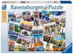 Ravensburger Puzzle New York - mesto, ki nikoli ne spi/5000 kosov