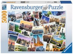 Ravensburger Puzzle New York - mesto, ki nikoli ne spi/5000 kosov