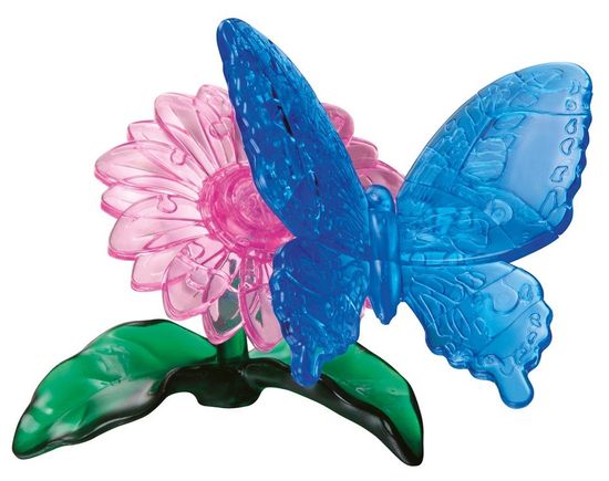 HCM Kinzel 3D Crystal Puzzle Butterfly 38 kosov