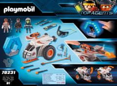 Playmobil PLAYMOBIL Top agenti 70231 Snežni gliser za vohunsko ekipo