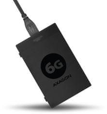 AXAGON ADSA-1S6 USB 3.0 - 2,5" trdi disk SATA