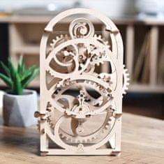 UGEARS 3D lesena mehanska sestavljanka z urnim mehanizmom