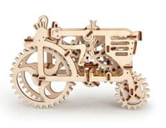 UGEARS 3D lesena mehanska sestavljanka Traktor