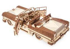 UGEARS 3D lesena mehanska sestavljanka VM-05 Dream Cabriolet