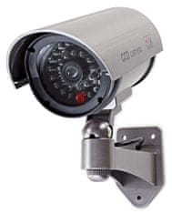Nedis lažna varnostna kamera z infrardečo LED diodo/ krogla/ IP44/ zunanja/ siva