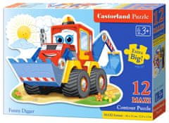 Castorland Puzzle Happy Digger MAXI 12 kosov