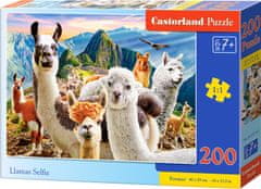 Castorland Llama Selfie Puzzle 200 kosov