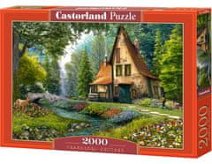 Castorland Puzzle Gozdna koča 2000 kosov