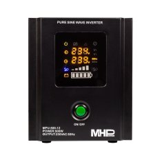 MHpower Rezervno napajanje MPU500-12, UPS, 500 W, čisti sinus