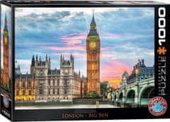 EuroGraphics Puzzle London - Big Ben 1000 kosov