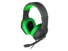 Genesis Gaming stereo slušalke Argon 200, črno-zelene