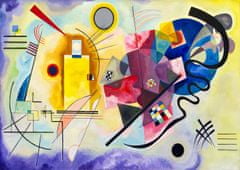 ENJOY Puzzle Vassily Kandinsky: Rumena rdeča modra 1000 kosov