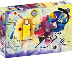 ENJOY Puzzle Vassily Kandinsky: Rumena rdeča modra 1000 kosov