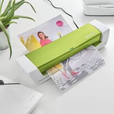 Leitz iLAM Home Office laminator za toplo laminiranje A4, WOW green