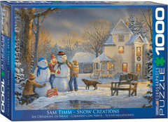 EuroGraphics Puzzle Snow Creations 1000 kosov