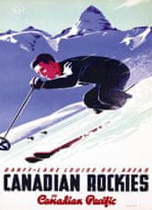 EuroGraphics Puzzle Plakat: Lake Louis Ski Resort 1000 kosov