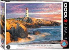 Puzzle Svetilnik Peggy's Cove, Nova Škotska 1000 kosov