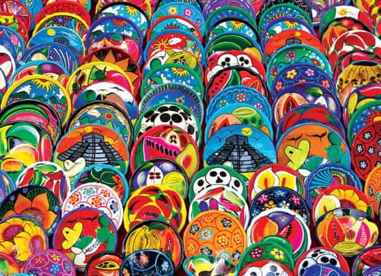 EuroGraphics Puzzle Mehiške plošče 1000 kosov